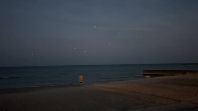 Множественные НЛО над озером Мичиган 30.10.24