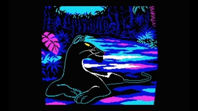 ZX Spectrum: "Bagira, morning" Art / Picture (2021)