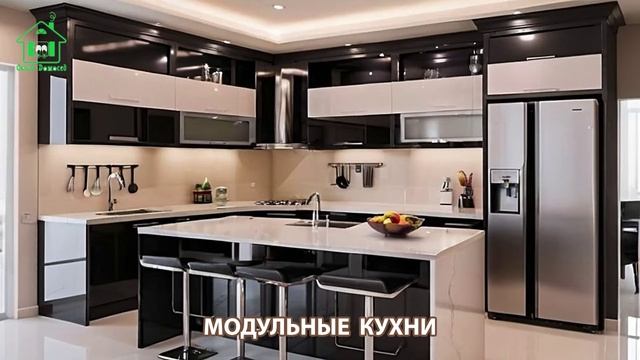 Модульные кухни фото идеи дизайна и интерьера для вдохновения (46)