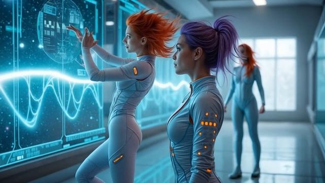 Melodic Progressive Cyberpunk Music -  Starstream   Sci-Fi Cinematic AI Music Video Clip