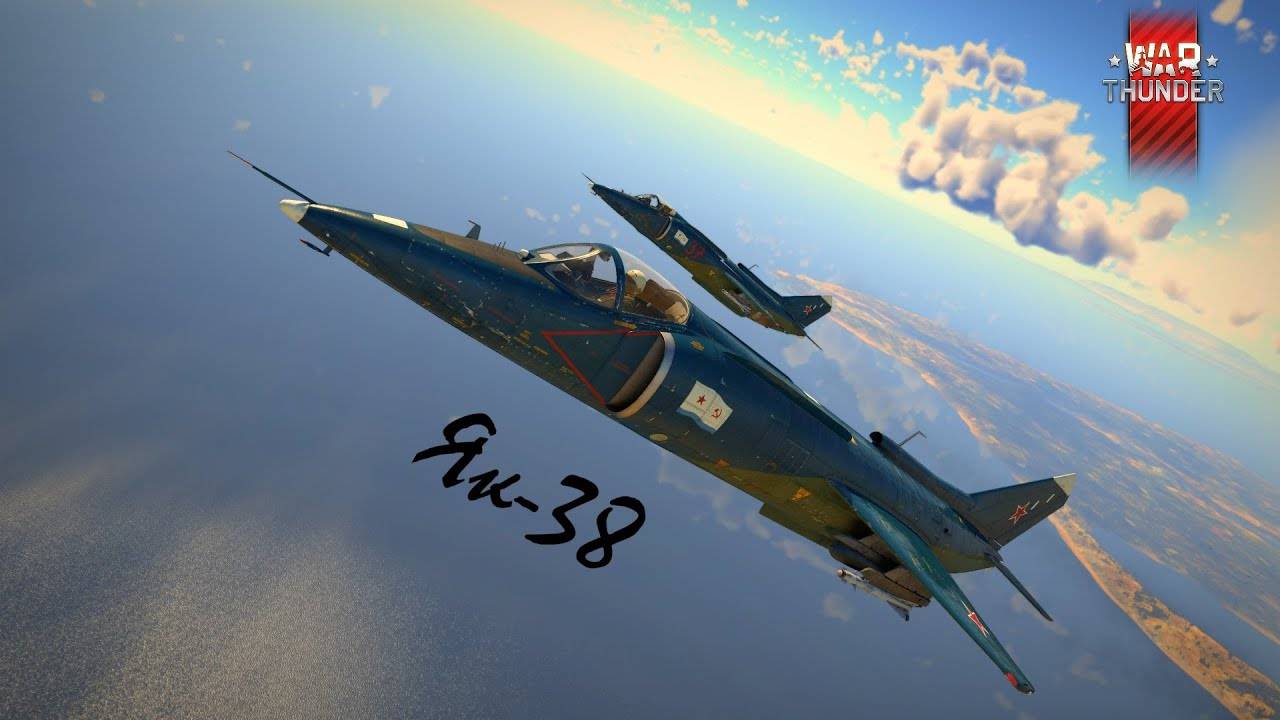 Стрим War Thunder. Фарм на ЯК-38. Путь к СУ-34