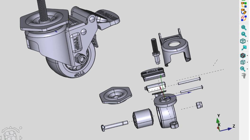 FreeCAD.#133. Верстак Exploded Assembly. Анимация.