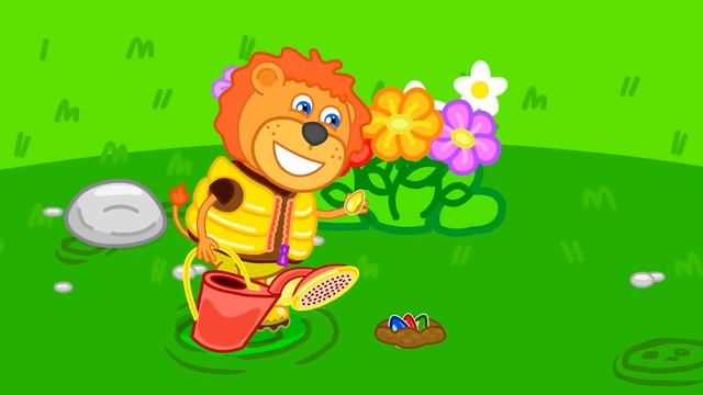Маша_и_Леопольд_Радужные_нагетсы_Мультик_для_детей_Lion_Family_на