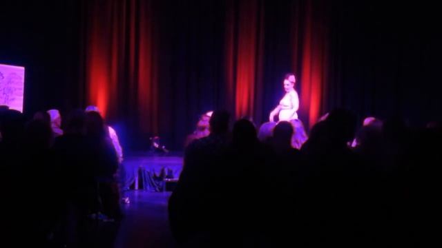 Grace Cherry performs "Bump It! Grind It!" at the Miss Kitty's Meow Graduation Showcase (May 2022)