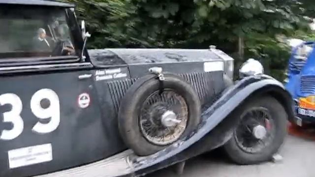 Rally Peking to Paris. Old Cars.