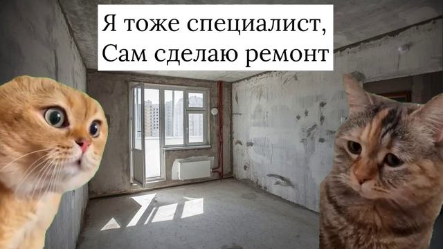 Когда решил сам сделать ремонт)