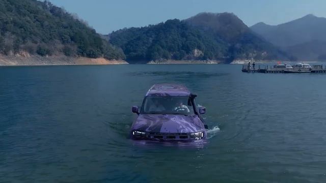 Водные испытания Jetour Jongheng (подразделение Chery)
