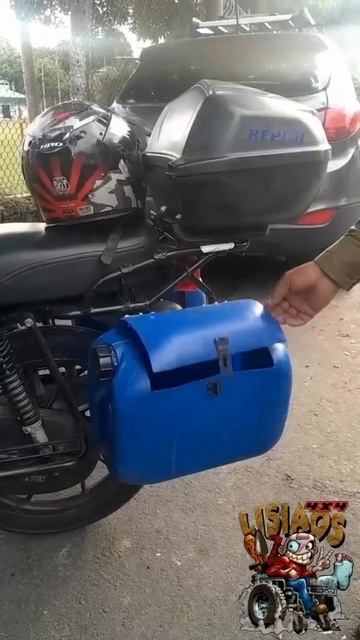 Бюджетные мото кофры 😁