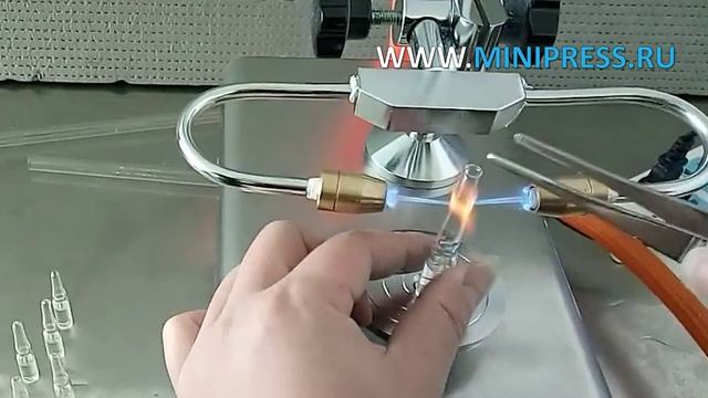 Настольная машинка для запайки ампул RF-01 Minipress.ru