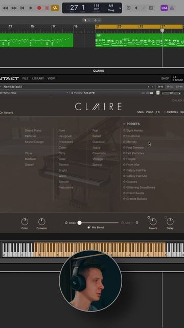 Концертный VST Рояль CLAIRE | Native Instruments