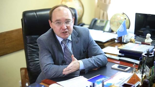 Поздравления УрФУ имени Б.Н. Ельцина от декана ФГП МГУ И.В. Ильина