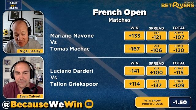 More 2nd Round French Open Predictions - Rune, Ruud Best Bets at Roland-Garros