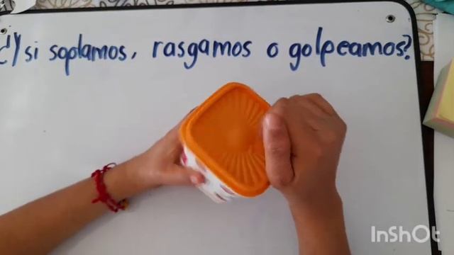 ¿Y  si soplamos, rasgamos y golpeamos?