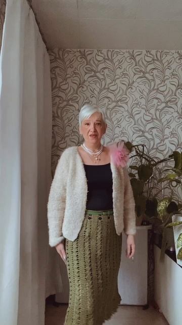 Юбка крючком