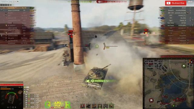 World of Tanks Object 430 Replay - 10 Kills 10.1K DMG(Patch 1.7.0)