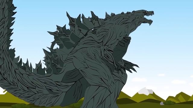 King Ghidorah vs Super Tanks And Godzilla, Earth Godzilla, Mechagodzilla - Full Series