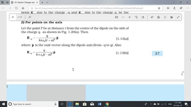 Revision -4 , Graph- Chapter-1 , xii -physics ncert