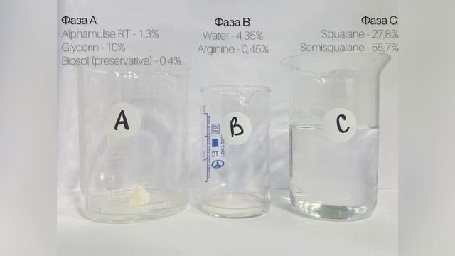 Приготовления масляных гелей с использованием эмульгатора Альфамалс РТ ( Alphamulse PT )
