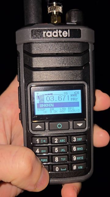 Radtel RT-860 LSB диапазон 80 метров