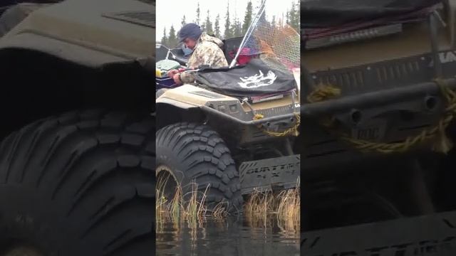 рыбалка с болотохода RDC MAX, Кольский, Наутилус, прогулки по воде