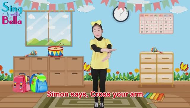 Английский для детей Simon says