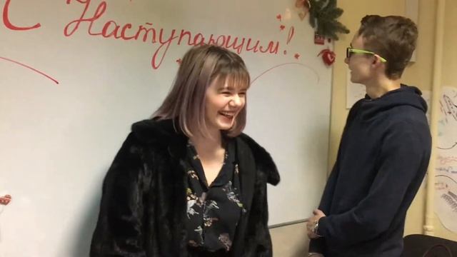 Поздравление учеников CHALLENGE с 2018 Новым Годом!