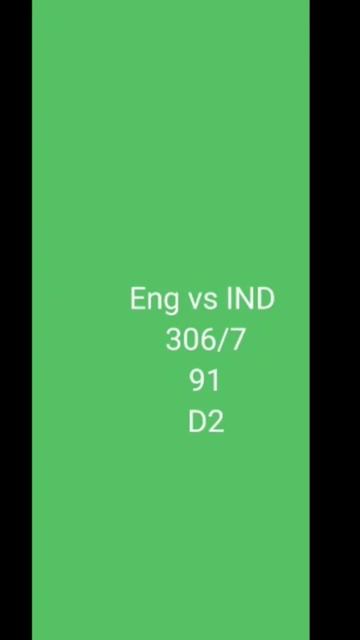Eng vs IND day 2 match