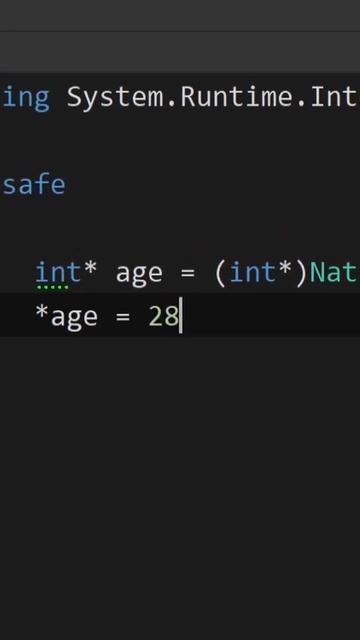 .NET 6 adds malloc support in C# ! #Shorts