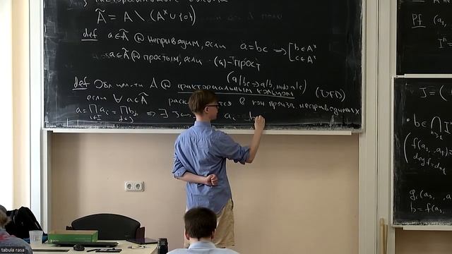 Лекция 5.2 | Коммутативная алгебра | Василий Ионин