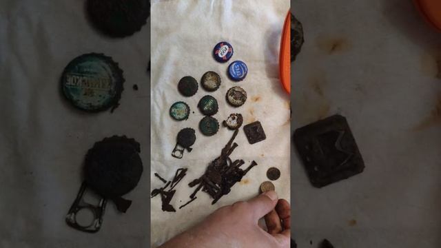 Клюнула серëжка! Находки с металлоискателем Quest Scuba Tector