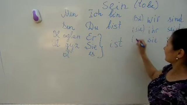 "Sein" işligi | Nemes dili