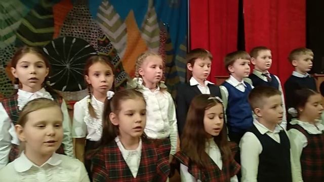 Хор начальной школы Капель ,, Аллилуйя,, Школа 1507.