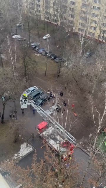 🔥В доме в Восточное Бирюлево произошел пожар🔥