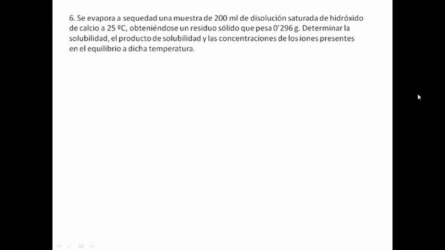 Precipitación Ejercicios #1