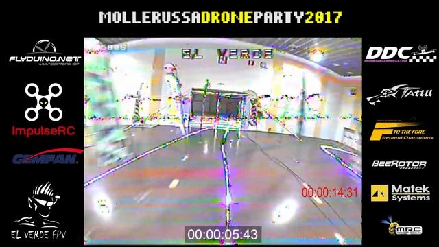 60 Seconds of FIRE Mode ON. Mollerussa Drone Race 2017
