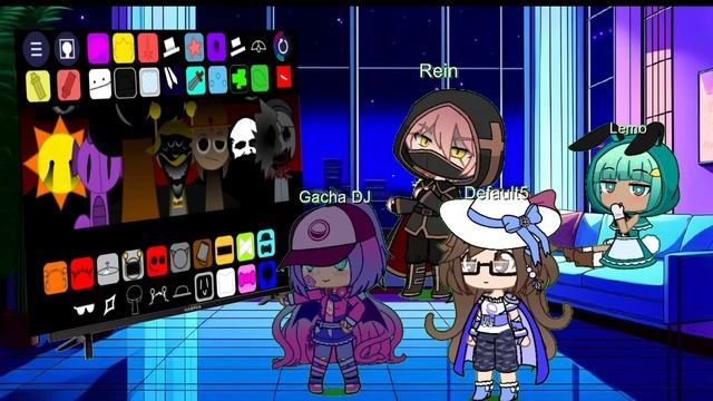 Реакция Gacha на Sprunki Rotrizi 2.0