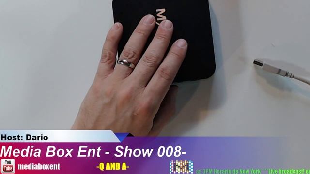 LIVE Show #008 -Q & A- Media Box Ent