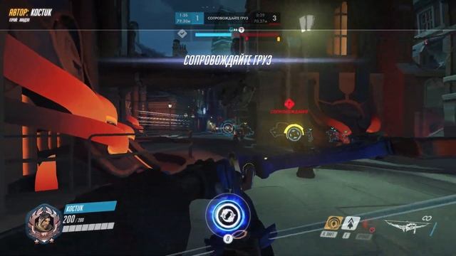 Overwatch топовый хедшотер лучшие моменты хандзо