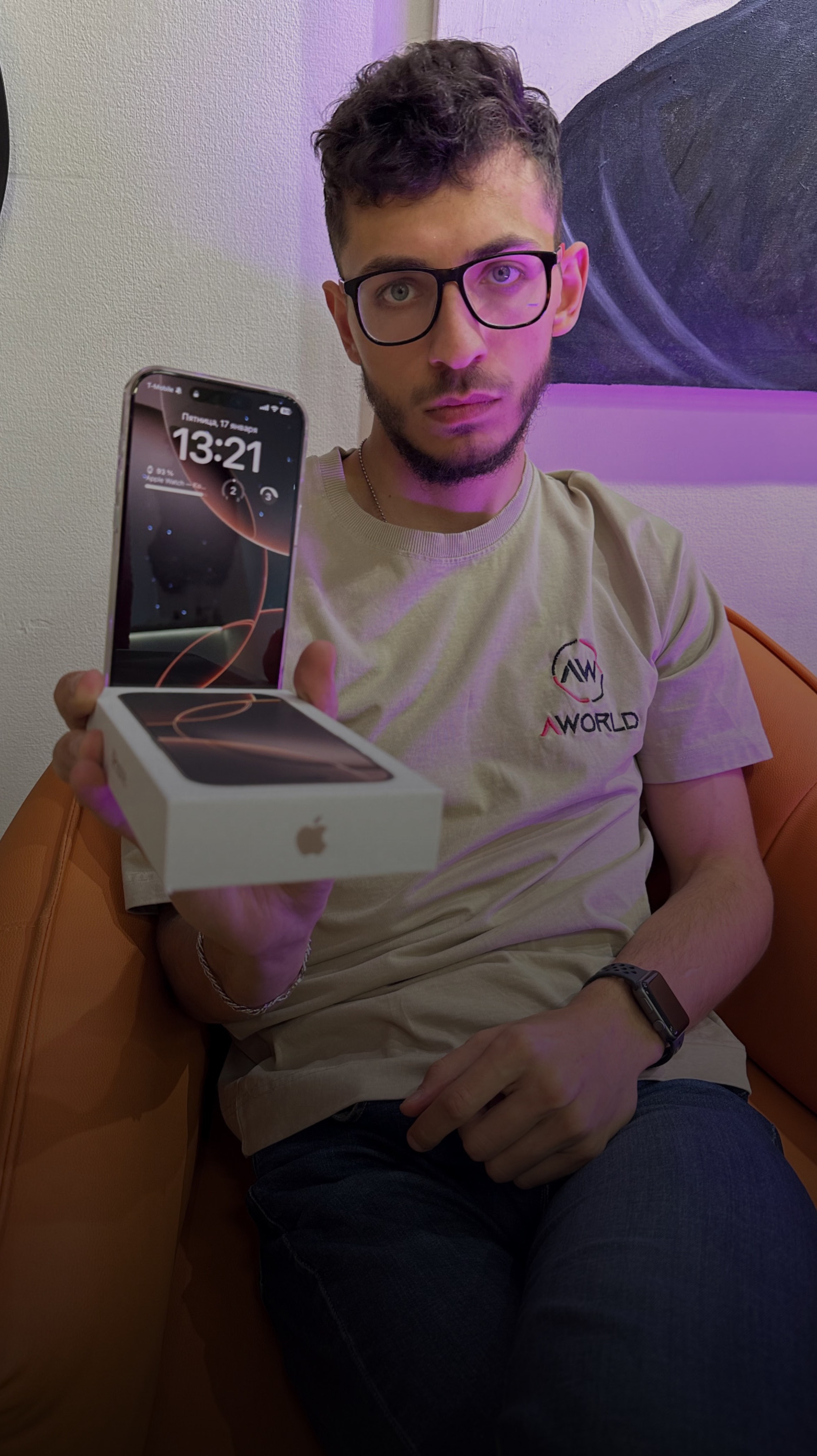 Распаковка iPhone 16 Pro от нашего постоянного клиента❤️