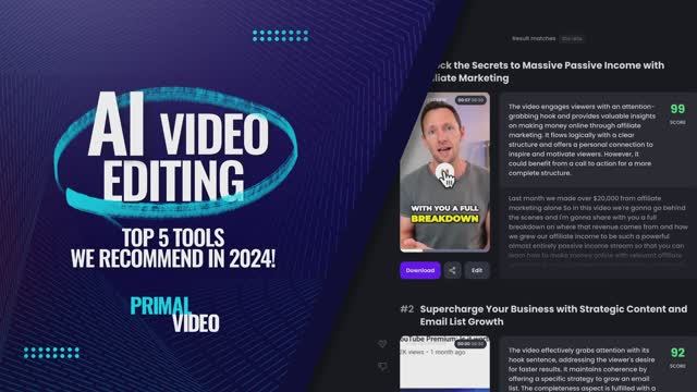 AI Video Editing - Top 5 Tools We Recommend in 2024!