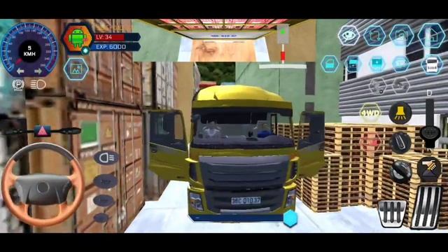 Truck Simulator Vietnam - Cargo Truck City Driving - Truck Game Android Gameplay