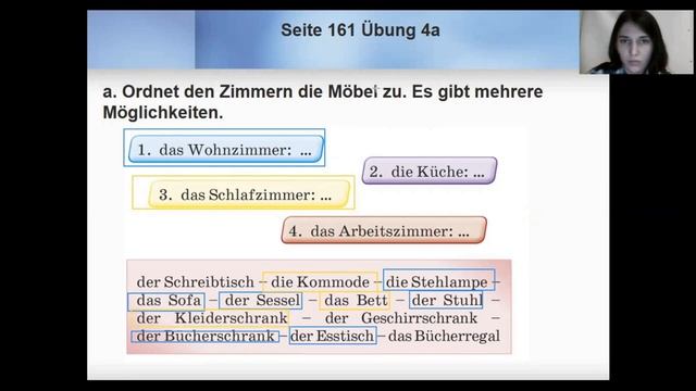 Тема 78. Ordnung im Zimmer. Ein Zimmer einrichten