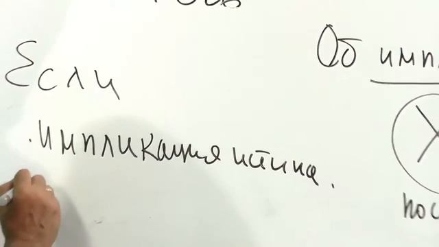 Лекция 12  Об импликации