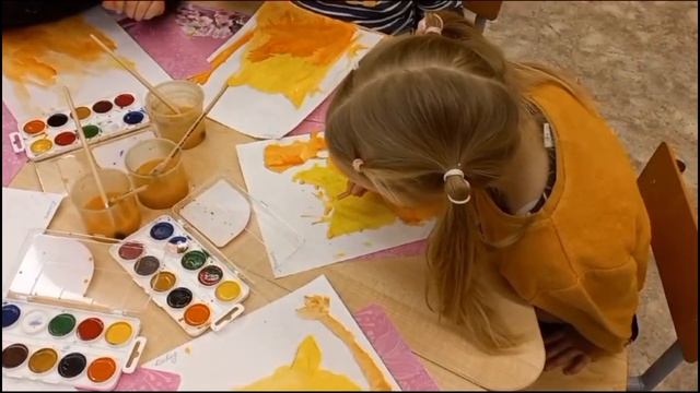 Занятие по рисованию