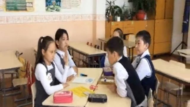Фрагмент языковой игры на уроке хакасского языка  Карачакова И Н