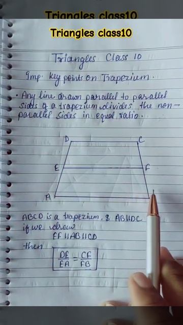 The Hidden Secrets of Triangle & Trapezium Revealed | CBSE Class 10