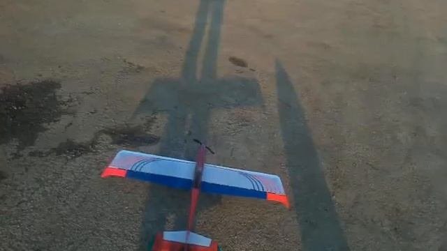 Жорстка посадка 3D авиамодели