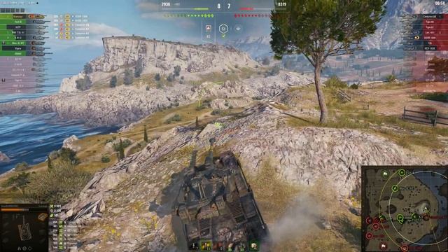 Мир танков. WOT. Бой на Kranvagn. Взял 6 фрагов и 12К урона