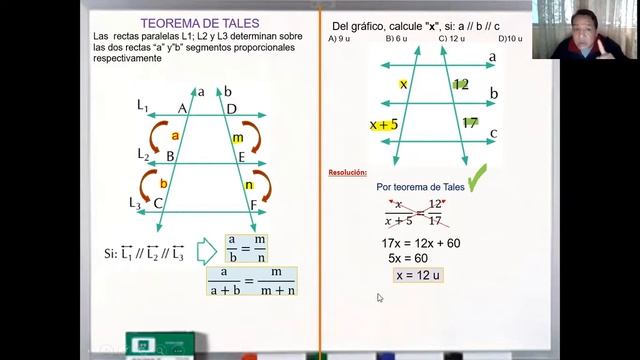 TEOREMA DE TALES