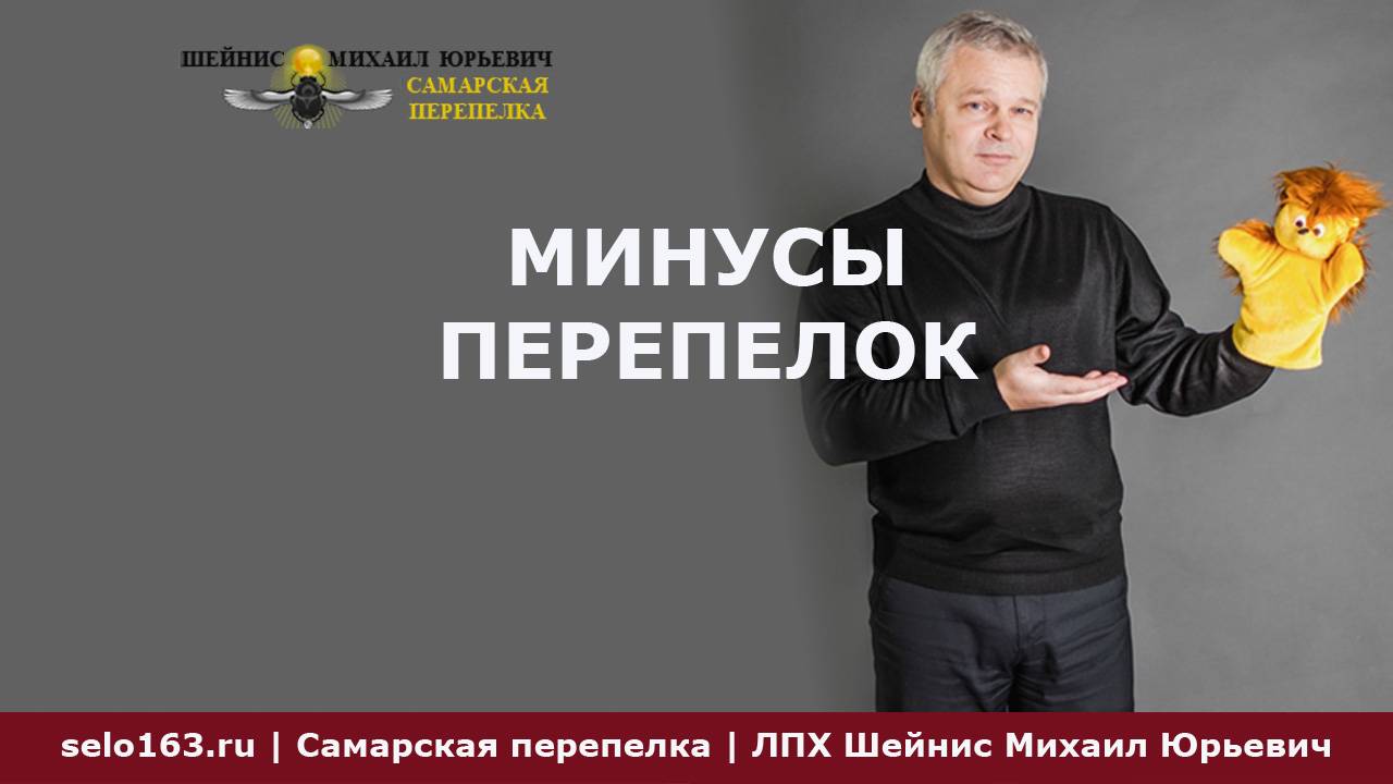 Минусы перепелок